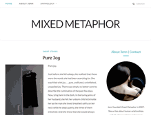 Tablet Screenshot of mixedmetaphor.net